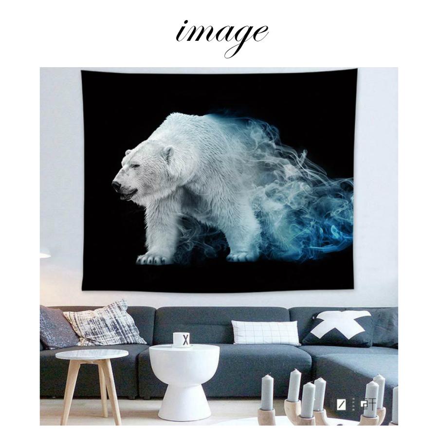 インテリア タペストリー おしゃれ 動物 風景 ライオン 猫 馬 白熊 大判 大きい 黒 ポスター 目隠し 布 部屋 飾り 飾り付け 景色 テレワーク 背景布 Oth 067 Live On 通販 Yahoo ショッピング