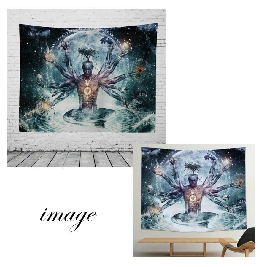 インテリア タペストリー おしゃれ スピリチュアル チャクラ