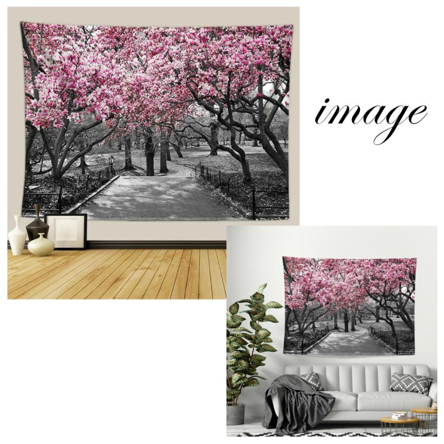 タペストリー 桜 インテリア おしゃれ 風景 景色 絶景 大判 大きい 癒し 部屋 飾り 飾り付け 季節 ポスター オンライン飲み会 背景布 ファブリックポスター 壁 Oth 133 Live On 通販 Yahoo ショッピング