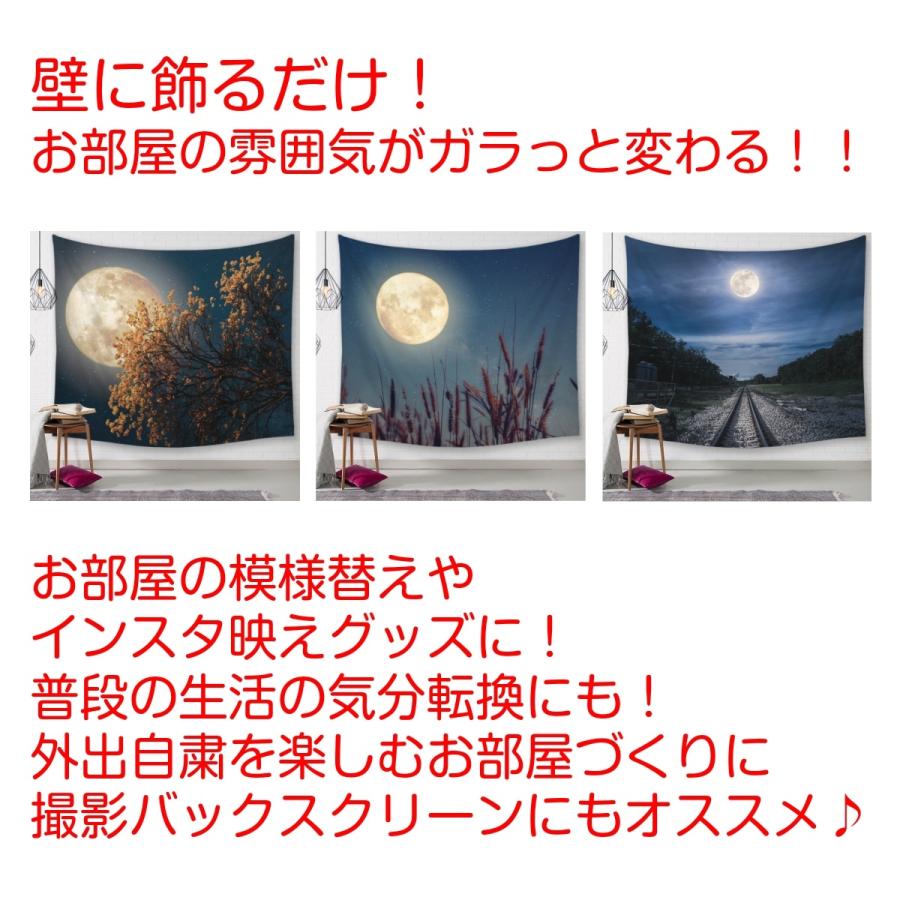 タペストリー 月 満月 夜景 癒し 自然 背景 ポスター 月見 秋 大きい 中秋 大きい 風景 インテリア きれい 十五夜 紅葉 飾り 布 おしゃれ 大判 撮影 タペストリー タペストリー 月 三日月 満月 月光 海 大きい 自然 風景 夜景 星空 夜空 飾り インテリア 撮影 背景 布 きれい 癒し おしゃれ 大きい インスタ映え グッズ 小物 テレワーク 背景布 ファブリックポスター 部屋 飾り付け zoom 背景 映え ムーンライト 動画撮影