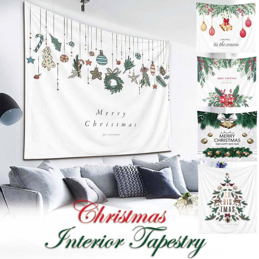 タペストリー クリスマス イベント パーティー ツリー 装飾 ロゴ Diy おしゃれ 壁 インテリア 背景布 部屋 飾りつけ 家 ホーム オンライン ボタニカル Oth 235 Live On 通販 Yahoo ショッピング