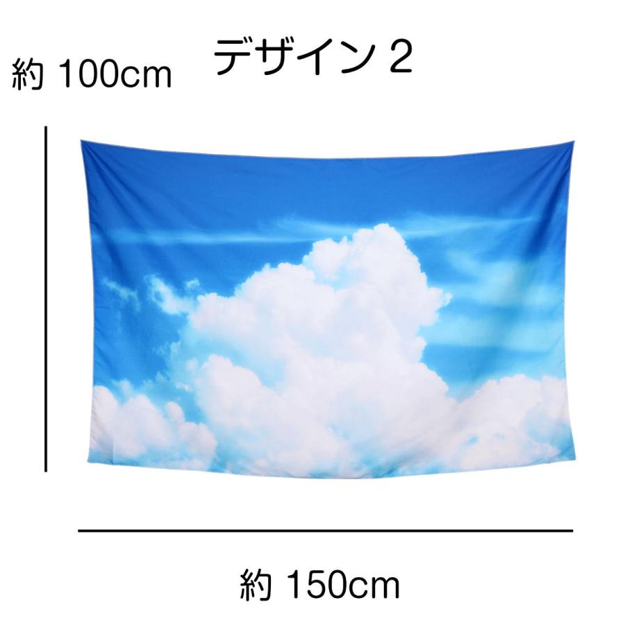 インテリア タペストリー おしゃれ 雲 飛行機雲 太陽 夕日 夕焼け 青空 虹 ポスター テレワーク 背景 リモートワーク 背景 大きい 壁 インテリア 布 目隠し Oth 249 Live On 通販 Yahoo ショッピング