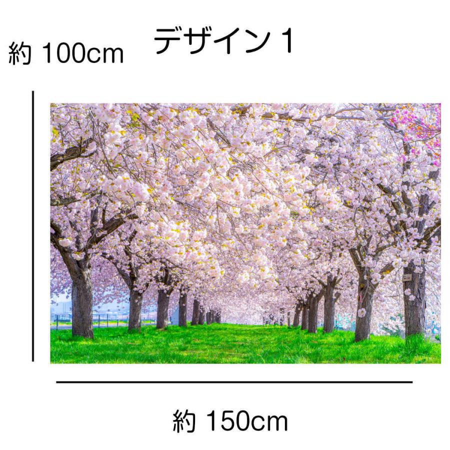 タペストリー 桜 インテリア 春 おしゃれ 風景 景色 絶景 大判 大きい