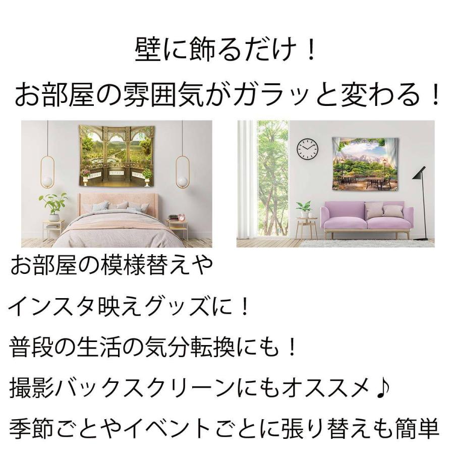 タペストリーインテリア 北欧 宮殿 庭園 テラス 花 おしゃれ 風景 湖 大判 大きい だまし絵 癒し 城 宮殿 橋 部屋 飾り付け 窓 景色 お姫様気分 背景布 Oth 369 Live On 通販 Yahoo ショッピング