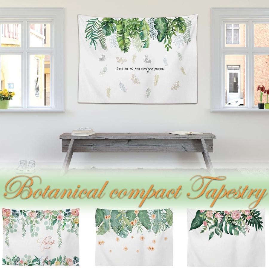 タペストリー 北欧 ボタニカル 花 フラワー モンステラ 観葉植物 おしゃれ ナチュラル シンプル 植物 グリーン リーフ 癒し 部屋 飾り付け 窓 インテリア ミニ Oth 376 Live On 通販 Yahoo ショッピング