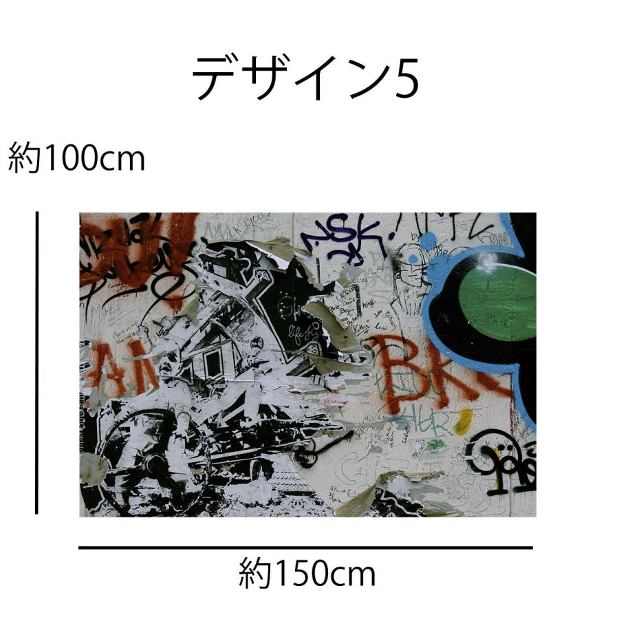 ストリート アート グラフィティ インテリア タペストリー 落書き