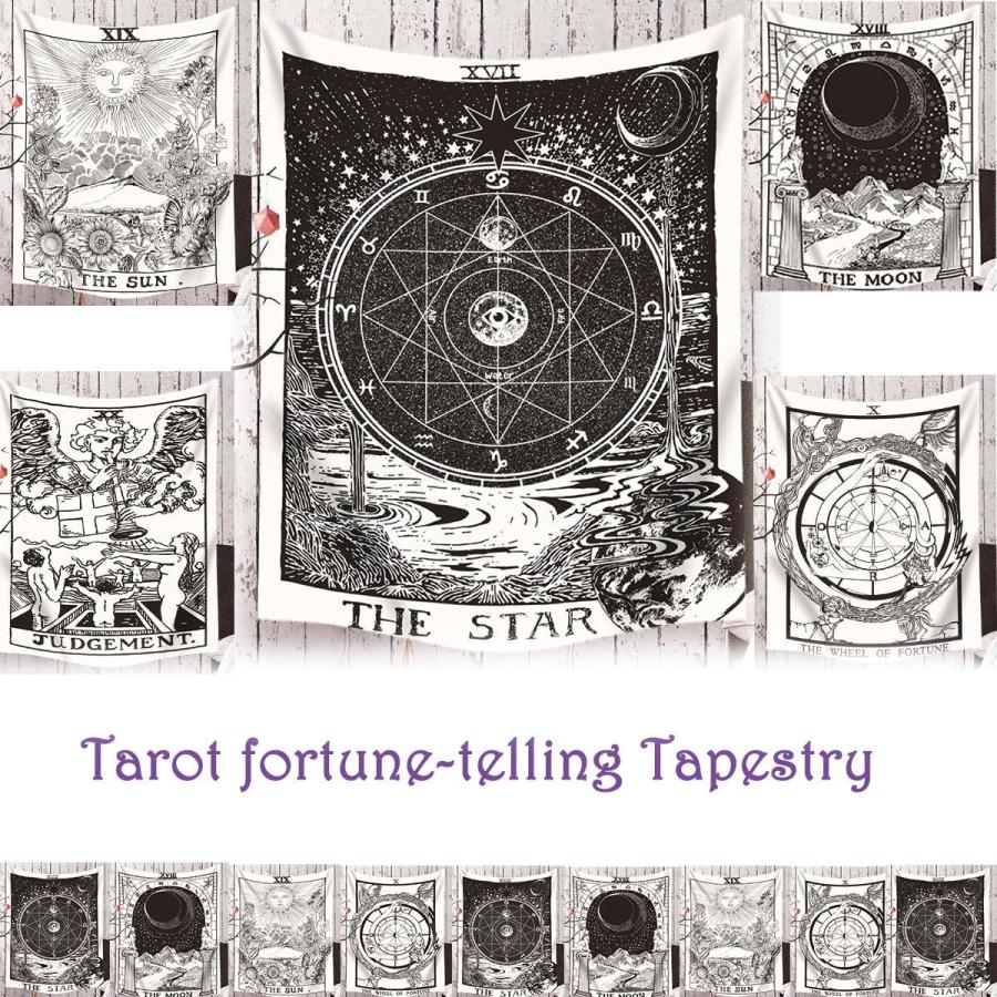 タペストリー タロット 占い 運命 恋愛 仕事 魔術師 女帝 皇帝 六芒星 おしゃれ 大判 大きい 癒し 部屋 飾り 飾り付け 景色 インテリア 動画撮影 コスプレ 西洋 Oth 402 Live On 通販 Yahoo ショッピング