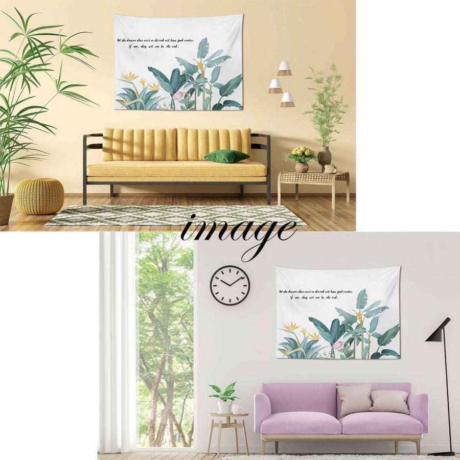 タペストリー ボタニカル 北欧 おしゃれ ナチュラル シンプル 植物 グリーン リーフ 大判 大きい 癒し 部屋 飾り付け 窓 背景布 モンステラ 蝶 観葉植物 Oth 409 Live On 通販 Yahoo ショッピング
