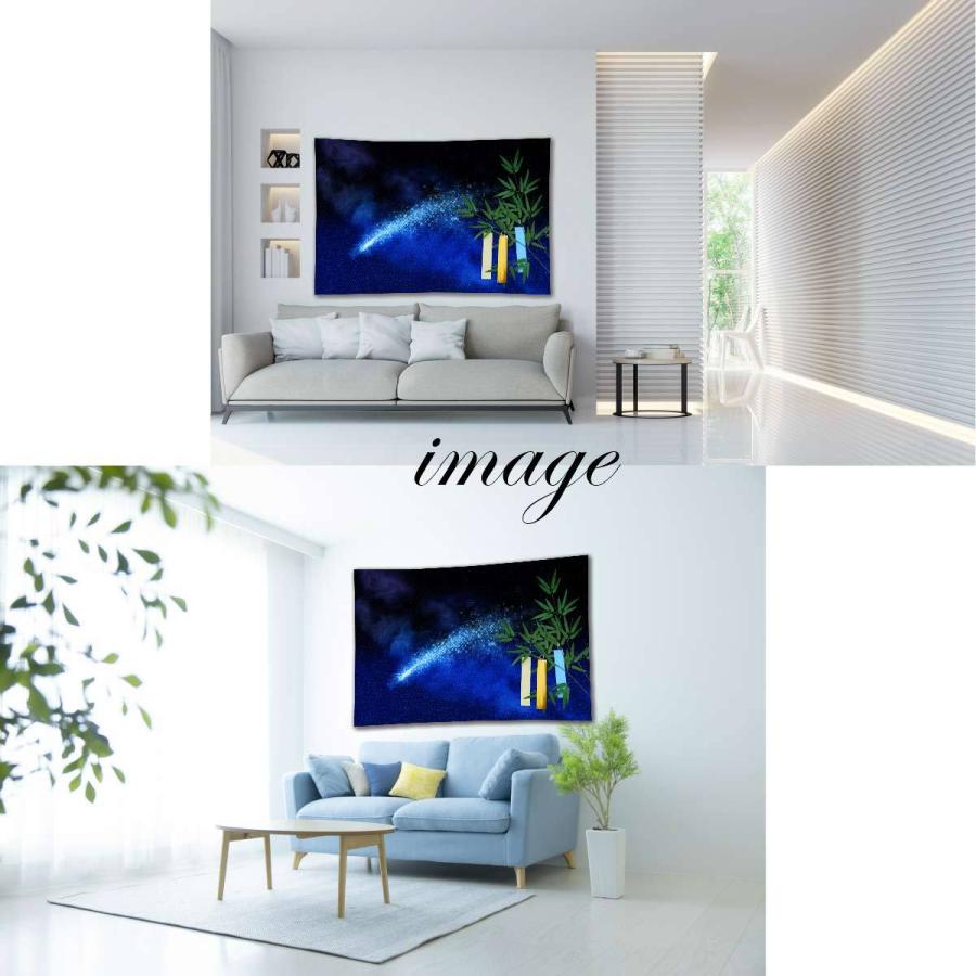 うのにもお得な タペストリー 七夕 天の川 短冊 笹 流れ星 織姫 彦星 星空 願い事 おしゃれ 風景 夜 和風 和モダン 癒し 部屋 飾り付け オンライン飲み会 背景布 Cisama Sc Gov Br