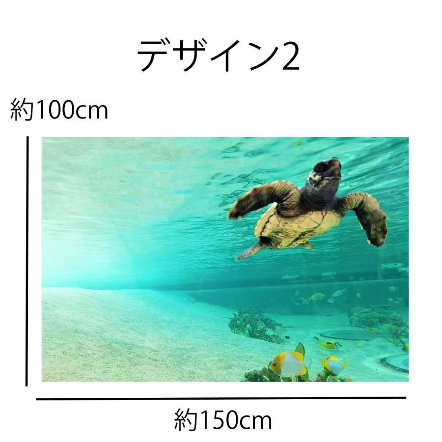 タペストリー 沖縄 海 ビーチ 古宇利大橋 ハイビスカス シーサー