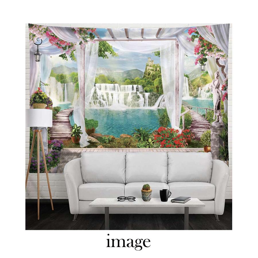 タペストリー 特大 230×180 インテリア 北欧 おしゃれ 風景 湖 大判