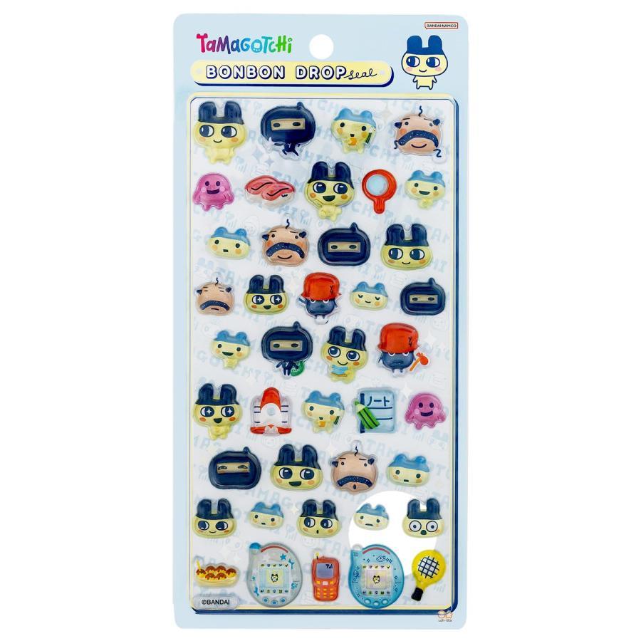 サンスター文具 ボンボンドロップシール まめっち [S8812543] : らいぶ