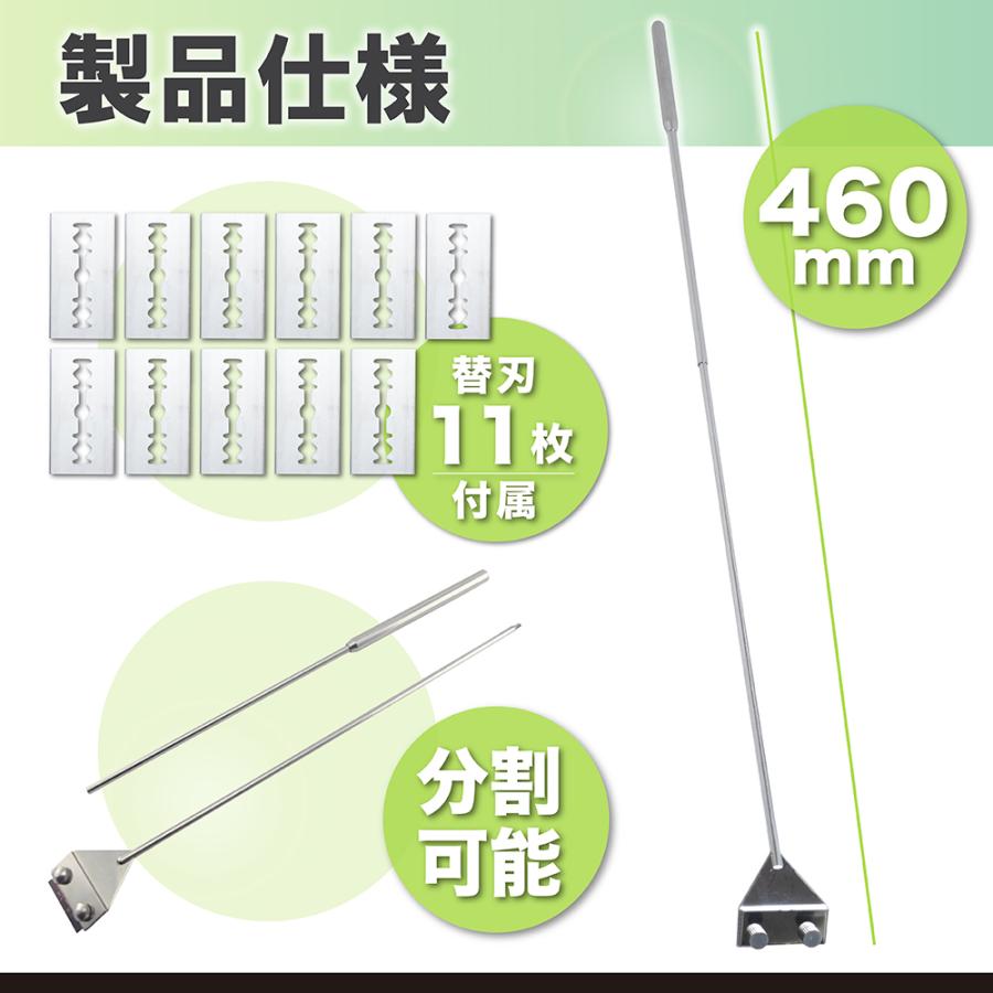 コケ取り スクレーパー プロレイザー 水槽 掃除 苔取り 水草 藻