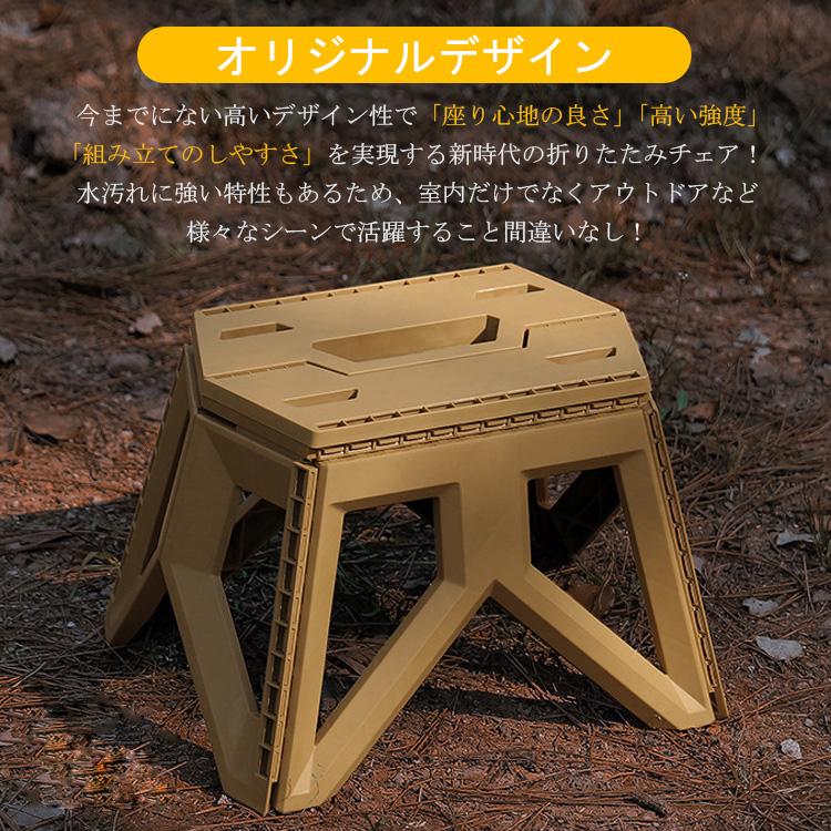 取手つき/耐荷重200kg/オリジナルデザイン】アウトドア チェア