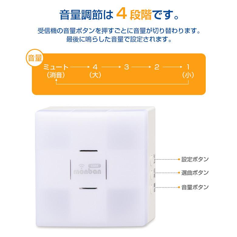 チャイム ワイヤレスチャイム 玄関 呼び鈴 ワイヤレスチャイムセット