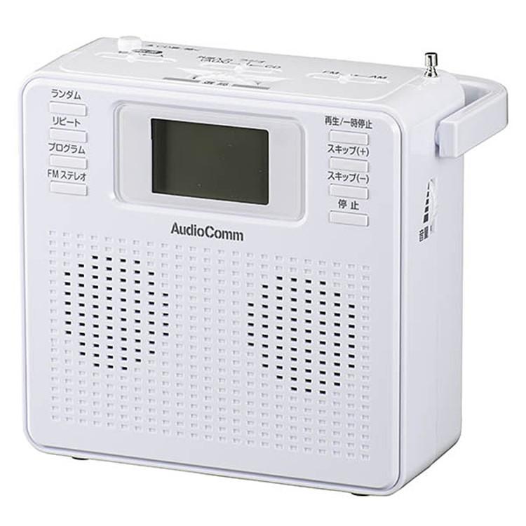 CDプレーヤー ラジオ ステレオ 高音質 液晶表示 CD-R/RW再生可能 多
