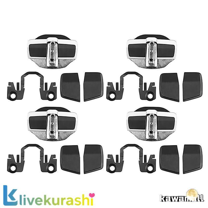 ドアスタビライザー用ロックカバー、4セット、ハッチドア用、ホンダ用