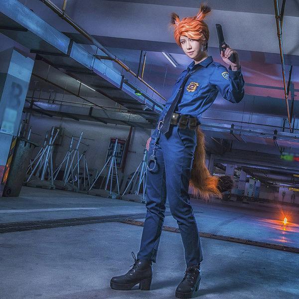 ズートピア ニック・ワイルド 衣装 ズートピア フォックスニック ワイルド コスプレ コスチューム 男性