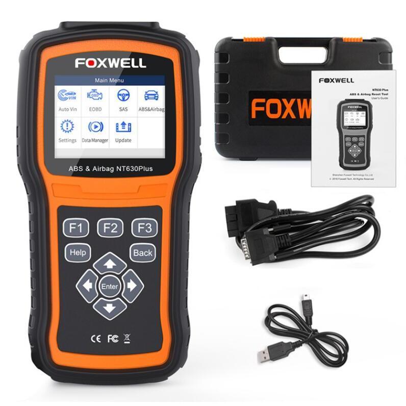 FOXWELL NT630Plus 自動車診断ツール OBD2 エンジン診断 計器類 Foxwell NT630 PLUS スキャンツール 故障診断機 OBD2 4