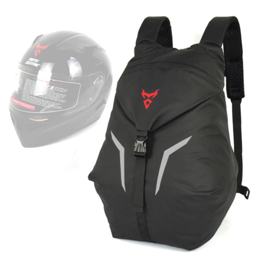 バイク用バッグ ヘルメットバッグ 耐水素材 防水 多機能 オートバイ リュックサック アウトドア 大容量 耐久性 通勤や日帰りツーリング対応 男女兼用 Mc 0110 生活くらしショップ 通販 Yahoo ショッピング