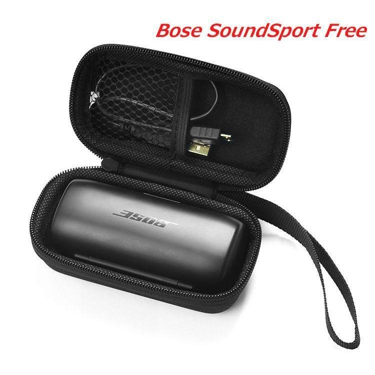 Bose SoundSport Free wireless headphones キャリーケース 黒 保護 