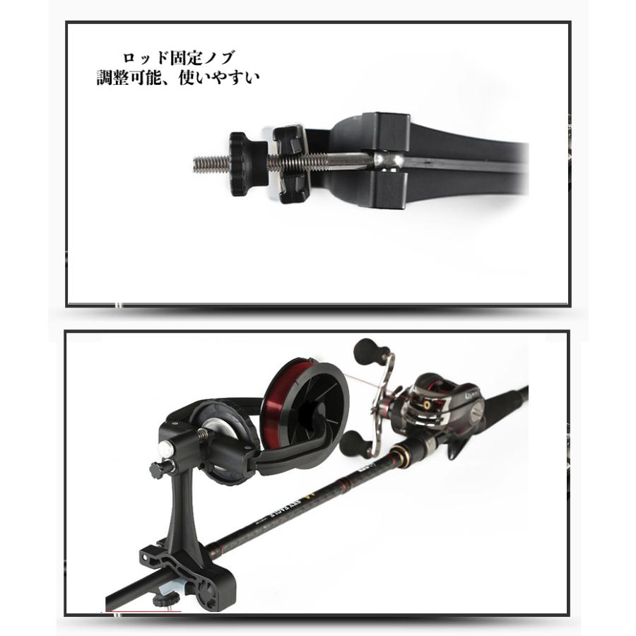 特別セール品 釣りライン巻 ライン巻 リール 糸巻き機 釣りリール ライン巻き取り機 携帯型 一人でも楽々 リールライン巻き 糸ヨレ軽減 ラインスプーラー Materialworldblog Com
