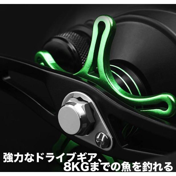 60 Off リール ベイトリール 軽量 最大ドラグ8kg ギア比8 1 1 アルミスプール 海釣り 淡水釣り 両用 カーボン製リール 超強力マグネットブレーキ 強力マグネット Aynaelda Com