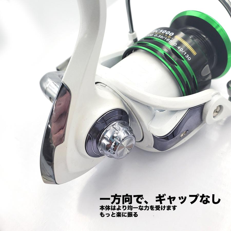 スピニングリール 1000番 7000番 軽量 淡水釣り海釣り ギア比 5 2 1 最大ドラグ力 8kg 左右交換可能 淡水 海水 耐久性 Eva ハンドルノブ 投げ釣り Yu85 生活くらしショップ 通販 Yahoo ショッピング