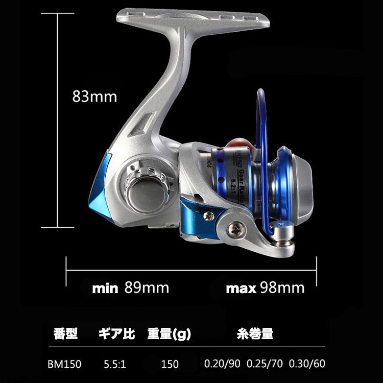 スピニングリール 500番 釣りリール リール 軽量 最大ドラグ力5kg 扱い 遠投がしやすい 海水 淡水 左右交換ハンドル ギア比 5 2 1 Yu93 生活くらしショップ 通販 Yahoo ショッピング