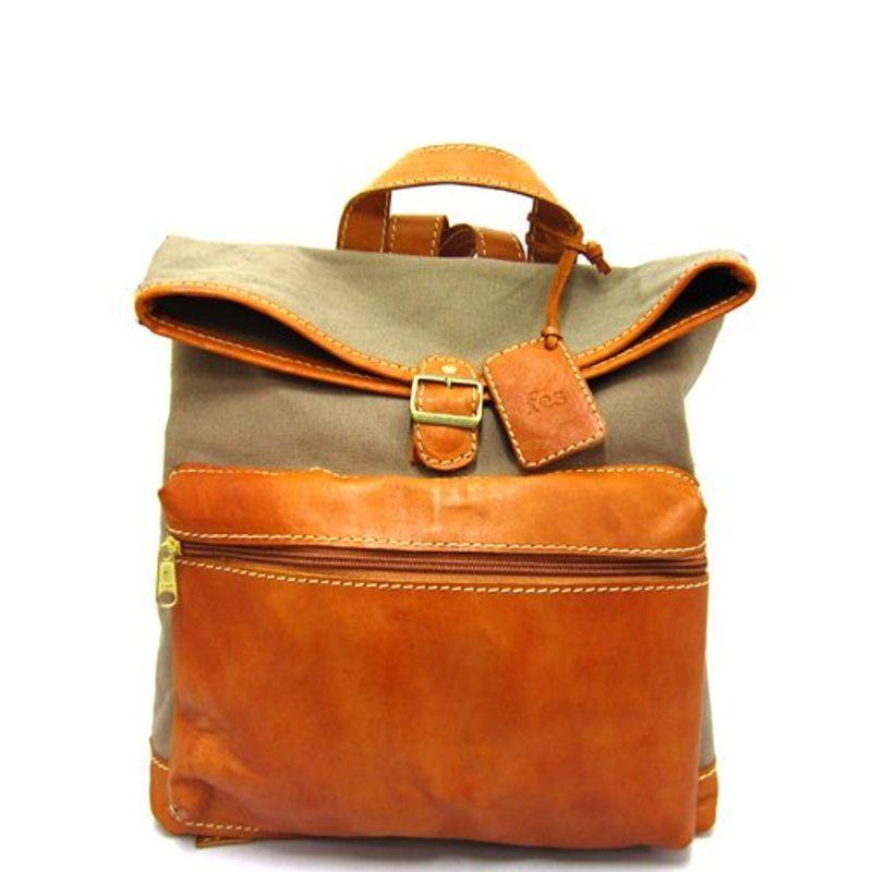 分割 セール Fes フェス カウレザー キャンバスリュック オーク 値段 免税 Gaains Com