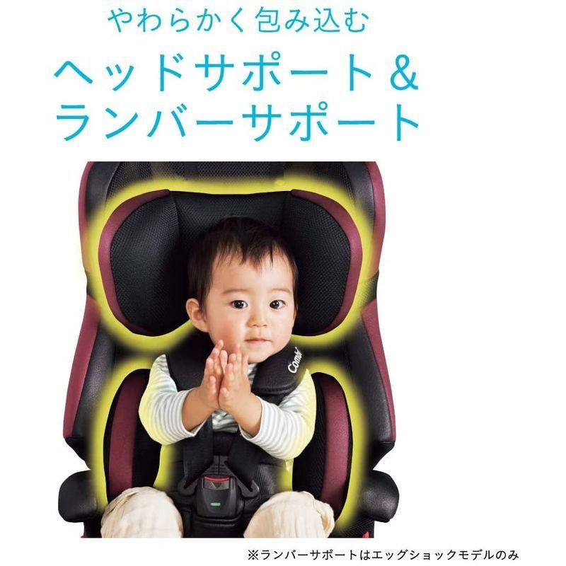 Combi(コンビ) シートベルト固定 チャイルド&ジュニアシート 1歳頃から11歳頃まで ジョイトリップ エッグショック GH ブラック コンビ シートベルト固定 チャイルド&ジュニアシート 1歳頃から11歳頃まで ジョイトリップ エッグショック GH ブラック