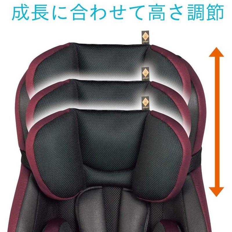 Combi(コンビ) シートベルト固定 チャイルド&ジュニアシート 1歳頃から11歳頃まで ジョイトリップ エッグショック GH ブラック コンビ シートベルト固定 チャイルド&ジュニアシート 1歳頃から11歳頃まで ジョイトリップ エッグショック GH ブラック