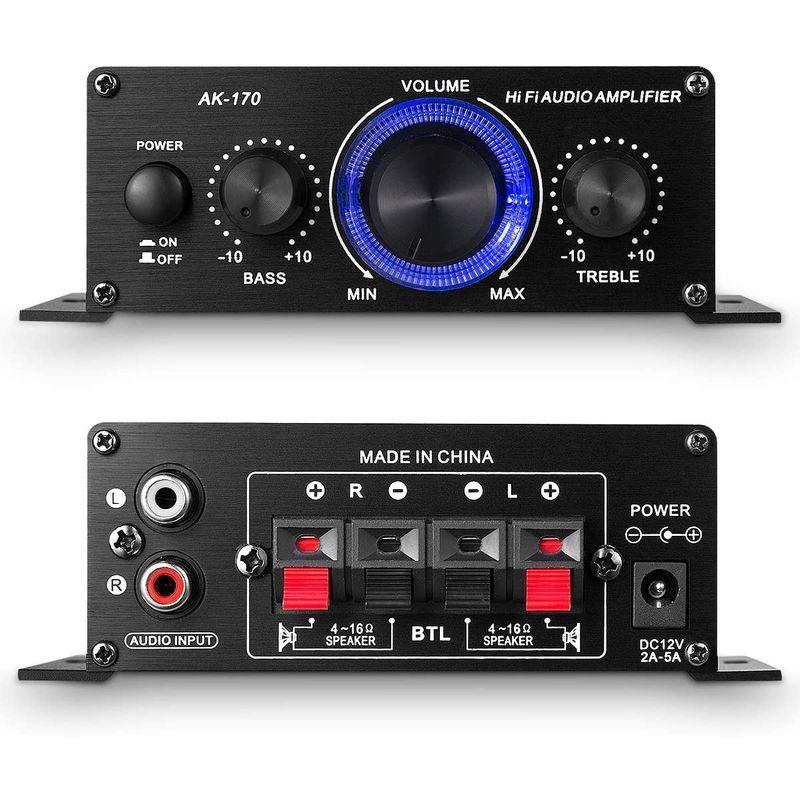 正規代理店 オーディオアンプ ステレオ オートバイ 車 パワーアンプ 小型 12v デジタルアンプ 電源アダプター付属 Www Threeriversofs Com