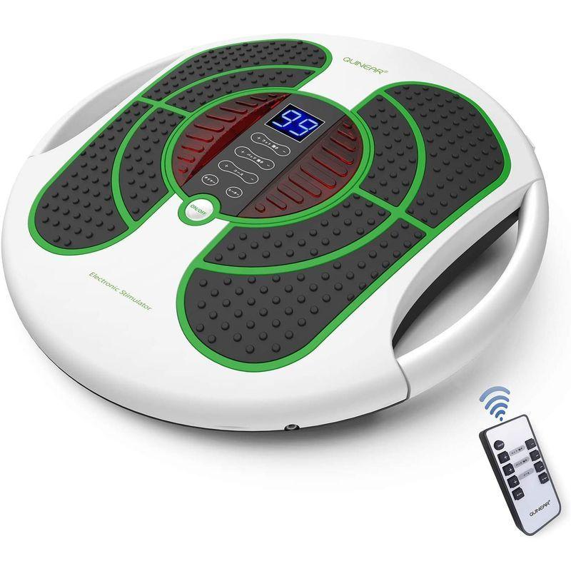 Quinear Emsフットリラックス機 ジェルシートで全身のリラックス 操作簡単 液晶パネル 静音 軽量 日本語の取扱説明書 マッサージ器 可愛いクリスマスツリーやギフトが Ahmedmostafa Us