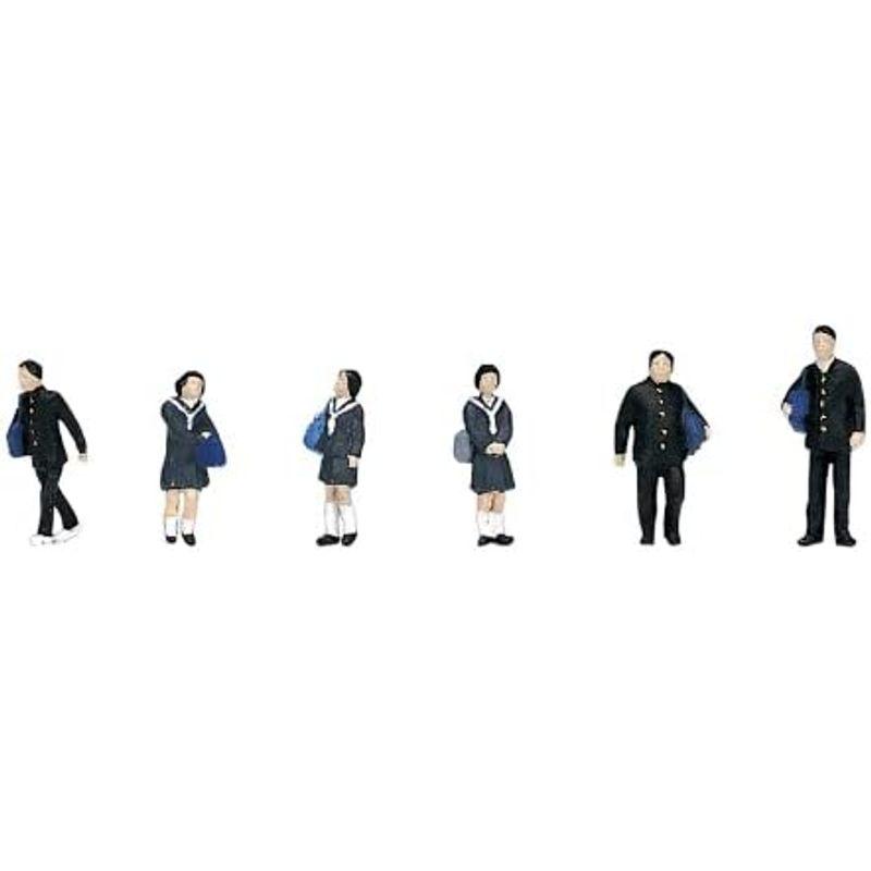 くらしを楽しむアイテムKATO Nゲージ 学生 24-210 ジオラマ用品 鉄道模型 KATO Nゲージ 歩いている乗客 24-207 ジオラマ用品