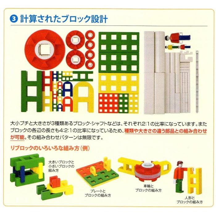 知育玩具リブロック【大型セット】ベーシックセット : 知育玩具のリ