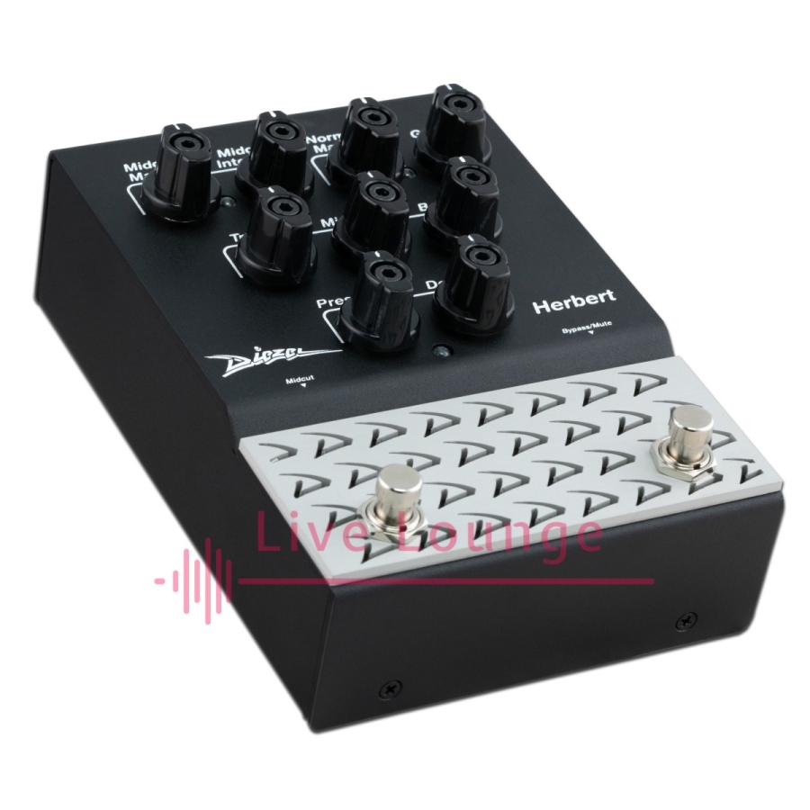 Diezel Herbert Pedal ハイゲイン  プリアンプ Diezel ◇ HERBERT PEDAL プリアンプペダル アナログ
