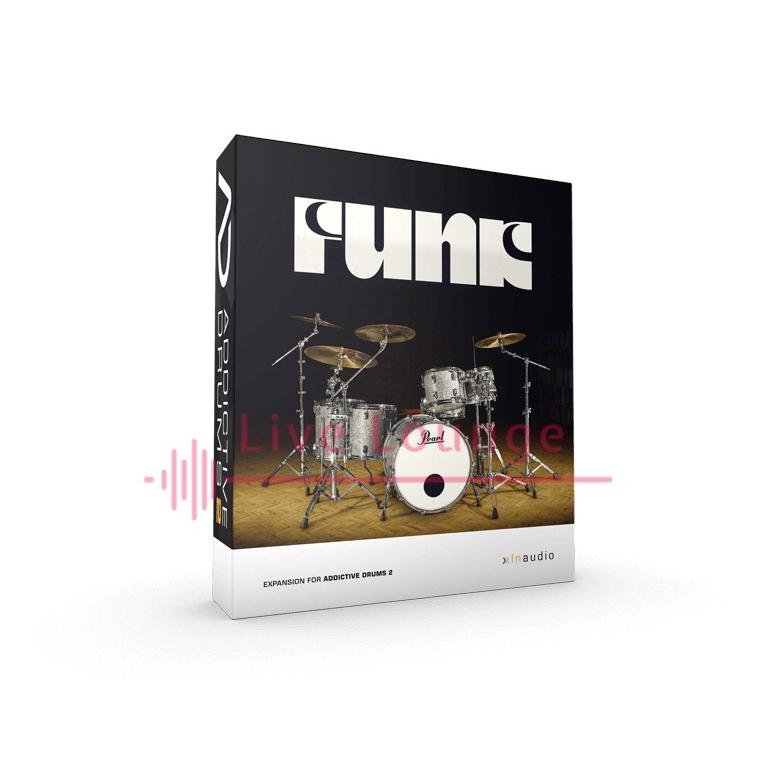 XLN Audio ◆ Funk ADpak◆ Addictive Drums2専用拡張音源 オンライン納品｜livelounge