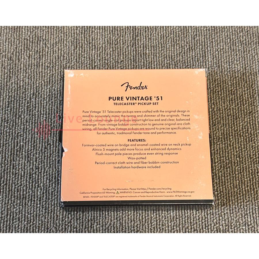 Fender Custom Shop51 NOCASTER Pickup Set For Telecaster