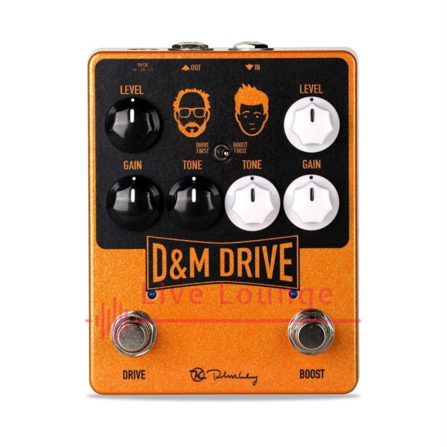 Keeley D&M Drive ミッドブースター/オーバードライブ ギター エフェクターThe Pedal Showコラボ Keeley