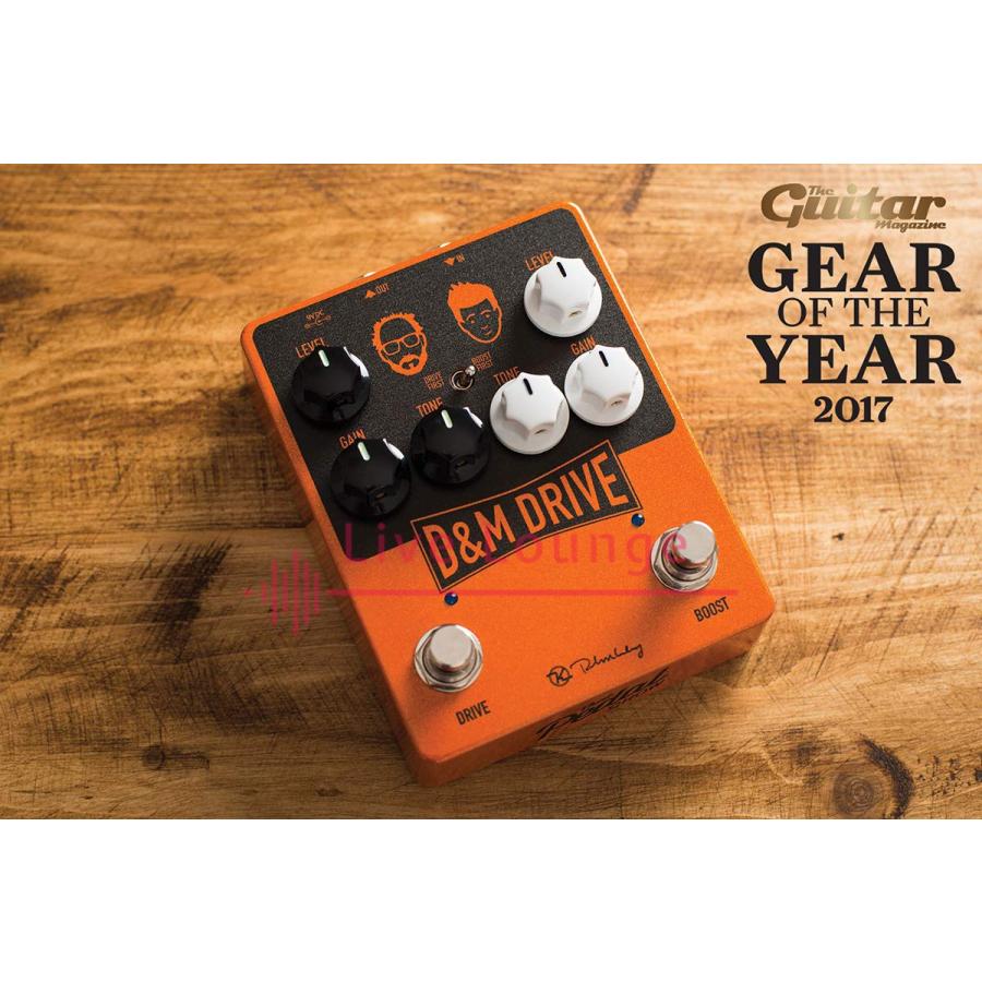 Keeley D&M Drive ミッドブースター/オーバードライブ ギター エフェクターThe Pedal Showコラボ Keeley