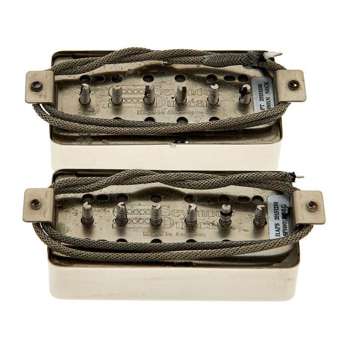 SEYMOUR DUNCAN SPH90-1 Phat Cat Pickup Set Nickel ◇P90/Humbucker 