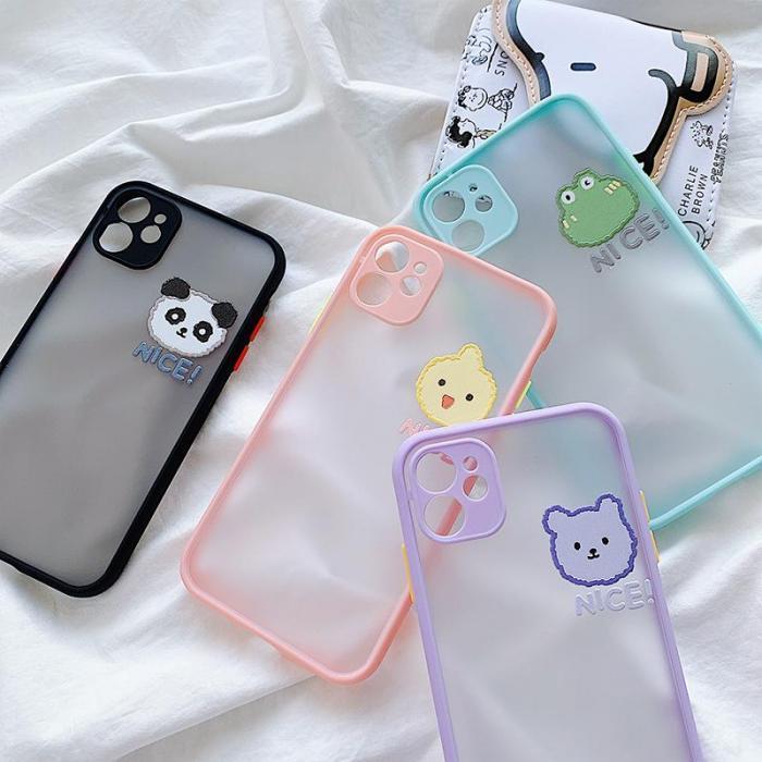 シンプル ワンポイント アニマル イラスト クリア Iphoneケース 携帯カバー 韓国 動物 パンダ カエル ひよこ くま 送料無料 S50 リブリー 通販 Yahoo ショッピング