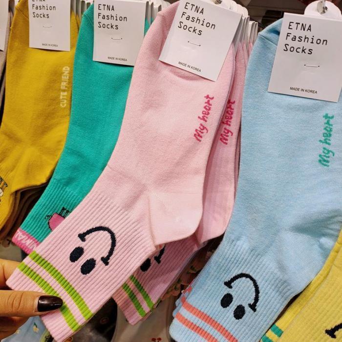 ニコちゃん パステル カラーソックス レディース 靴下 ソックス くつ下 セット Tb555 リブリー 通販 Yahoo ショッピング