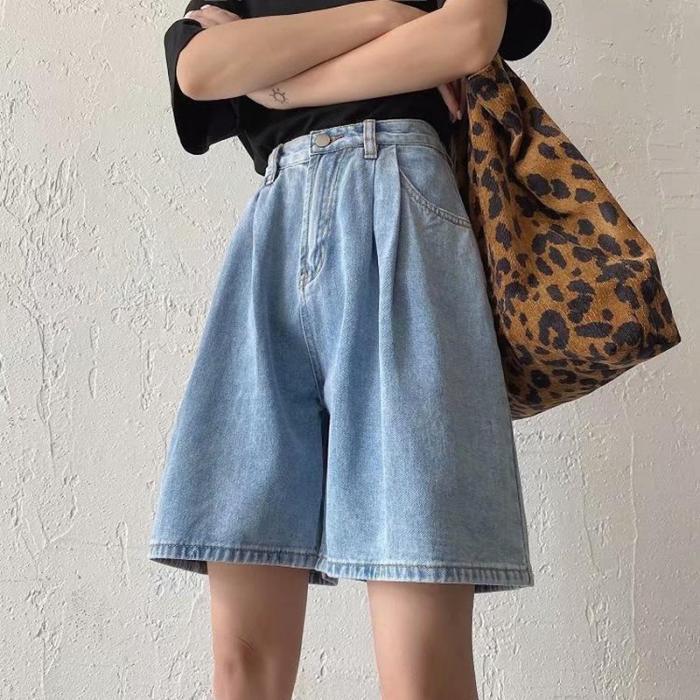 タック 入り だから 嬉しい 華奢見える 体型カバー デニムハーフパンツ 半パン 韓国コーデ 原宿系 ハンサム フェミニン 夏コーデ デニム Tb810 リブリー 通販 Yahoo ショッピング