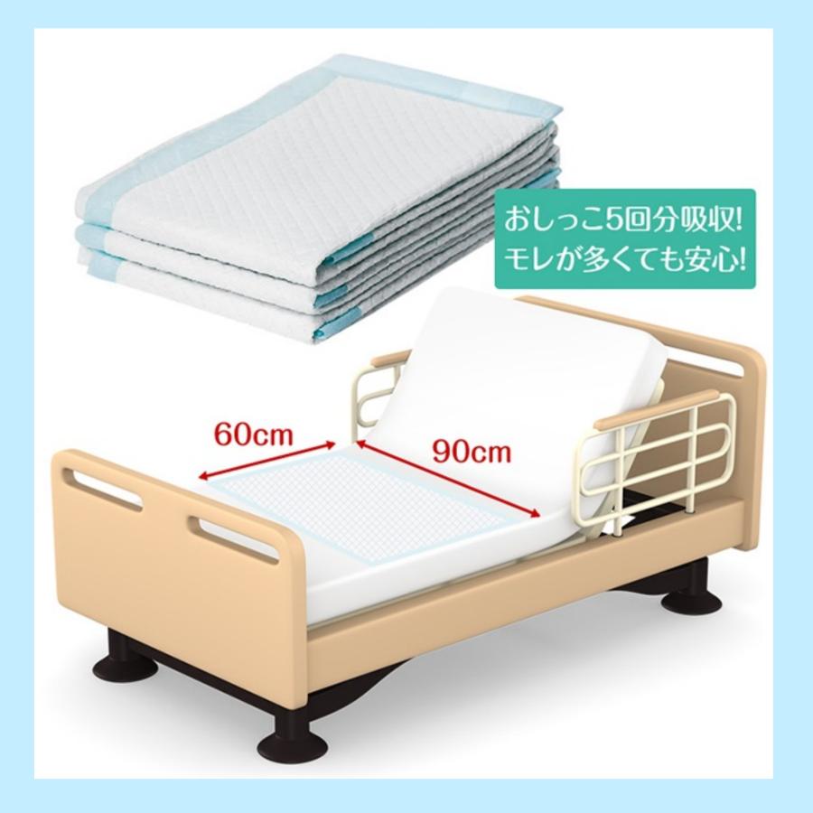 介護 使い捨て 防水シーツ 60×90cm 25枚 おねしょ 尿漏れ 大判タイプ