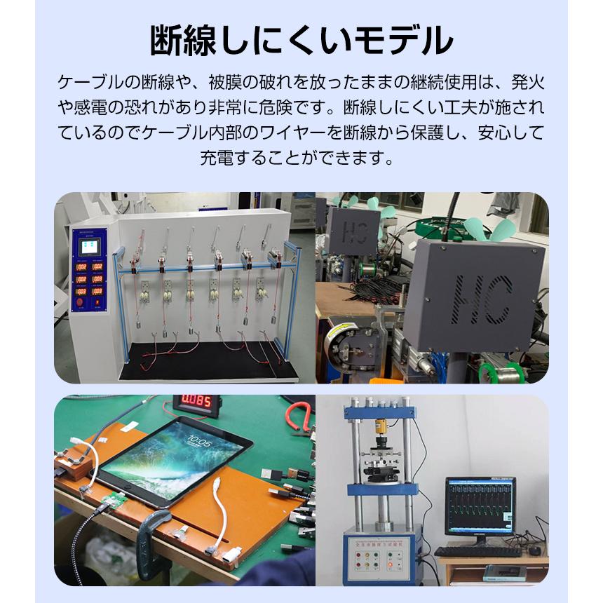 LivelyLife 8%OFFクーポン iPhone 充電ケーブル L字 2m 3本