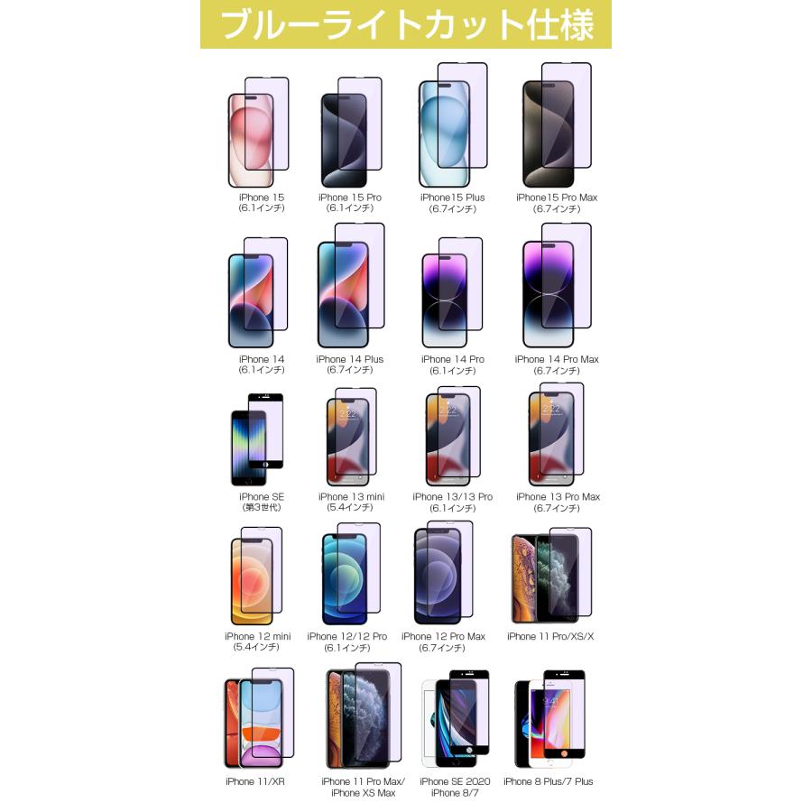 最新 iPhone15 Plus 15 Pro Max 14 フィルム iPhone15 Pro Max iPhone13 mini フィルム iPhone15 11 iPhone SE X対応 ブルーライトカット 覗き見防止｜livelylife｜18