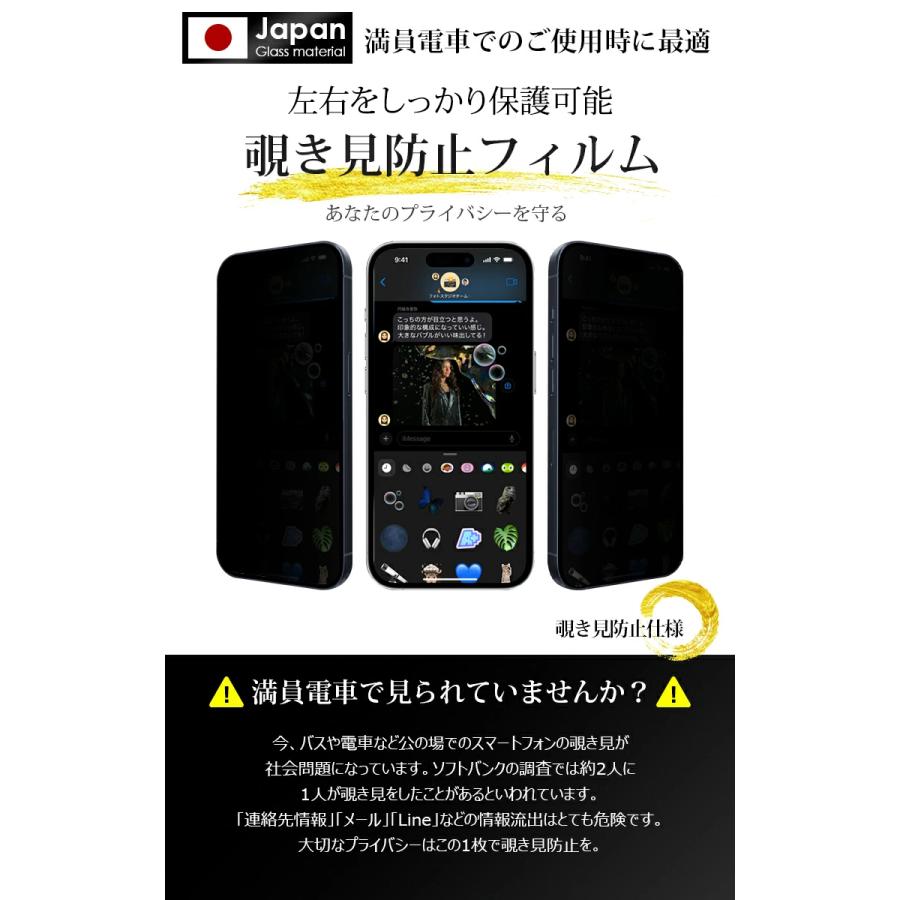 LivelyLife（ライブリーライフ） 2枚セット iPhone ガラスフィルム 