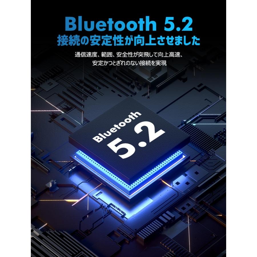 ワイヤレスイヤホン iPhone15 Pro Max ノイズキャンセリンク Bluetooth5.2 ENC イヤホン ワイヤレス TFカード ブルートゥース  プレゼント｜livelylife｜06